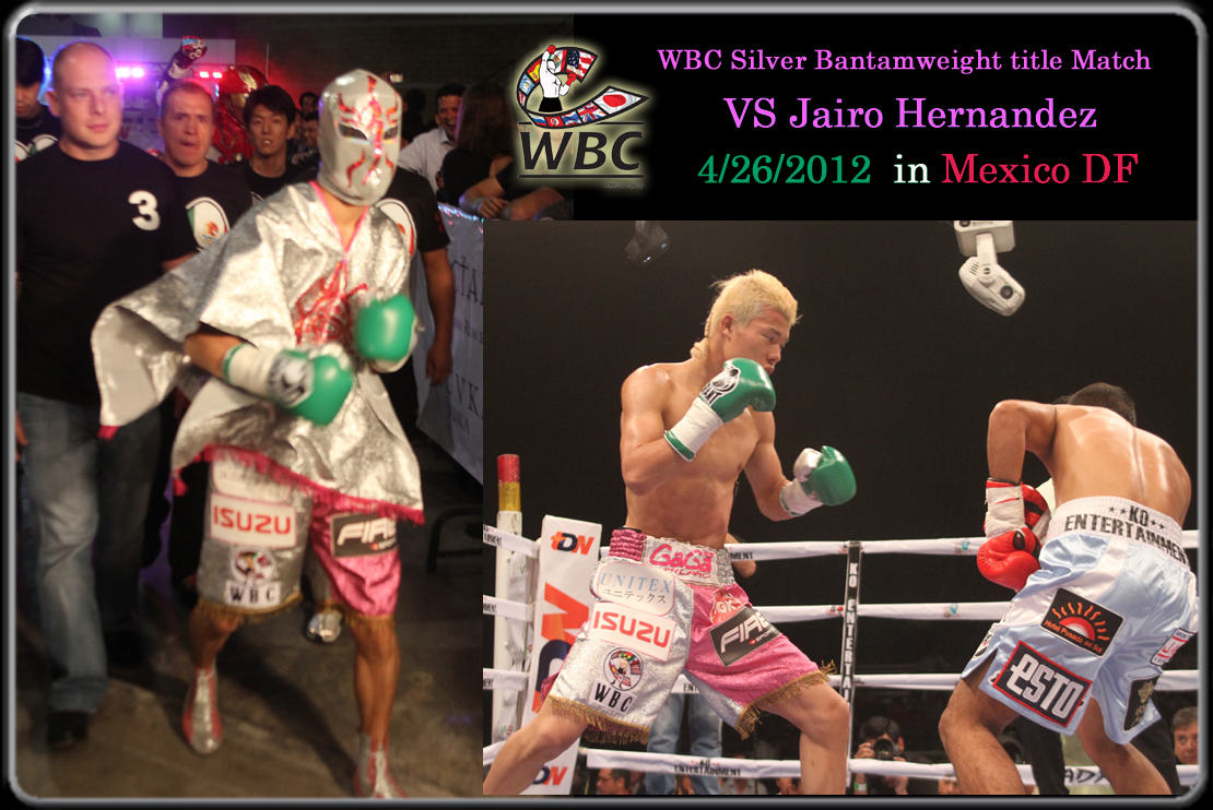 亀田和毅 2012/4/26 VS ハイロ・ヘルナンデス  モデル