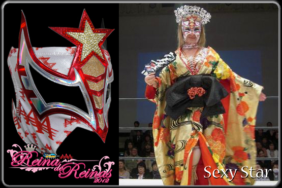 AAA / セクシースター　マスク＆コスチューム Reina de Reinas 2012 in Tokyo Japan