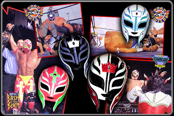 WCW レイ・ミステリオ/WCWでのPPV使用に製作した代表的なコスチュームセット