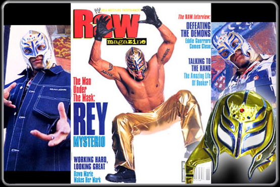 WWE レイ・ミステリオ/RAWマガジン表紙 コスチュームセット