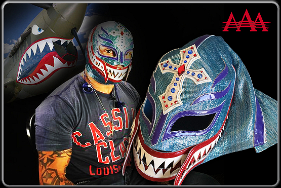 WWE　レイ・ミステリオ / レイ・ミステリオ ノーズ・アート・シャーク